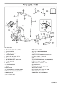 Составные части Husqvarna 535FBX