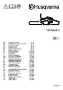 Husqvarna 120 Mark II - Бензопила - Руководство по эксплуатации (2018) (многояз.)