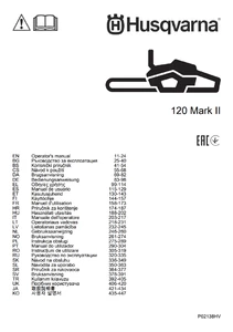 Многоязычное руководство по эксплуатации (2019-10-23) для Husqvarna 120 Mark II
